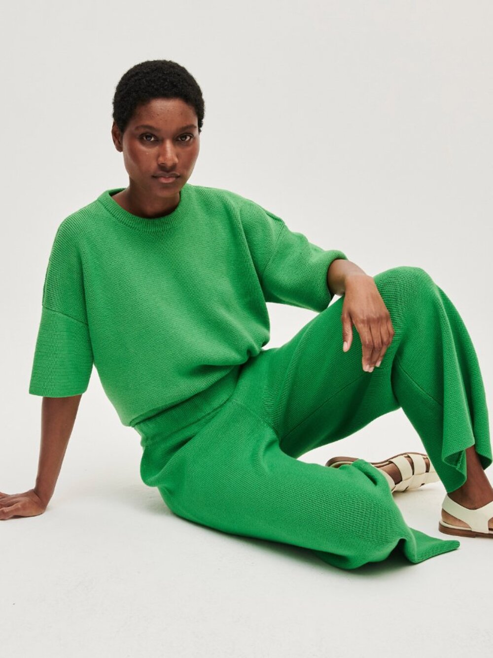 Babaa trousers no35 wild fern One Size